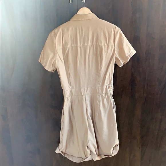 Tan safari romper - Picture 4 of 4